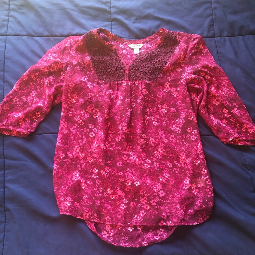 Short sleeve dressy shirt